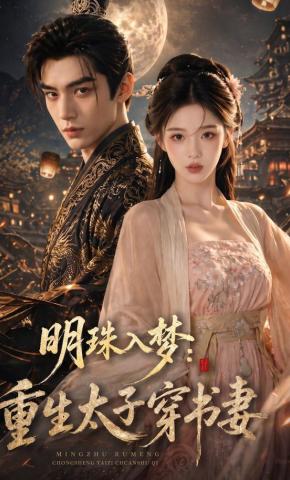 短剧《明珠入梦：重生太子穿书妻》海报