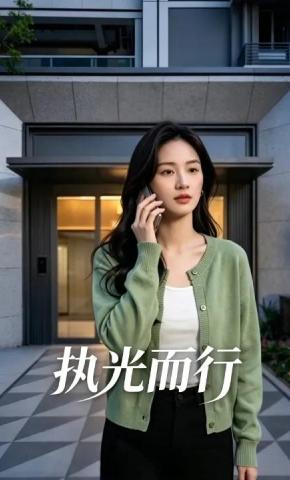 短剧《执光而行》海报