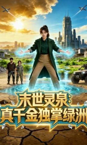 短剧《末世灵泉：真千金独掌绿洲》海报