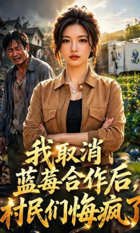 短剧《我取消蓝莓合作后，村民们悔疯了》海报