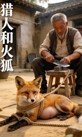 短剧《猎人和火狐》海报