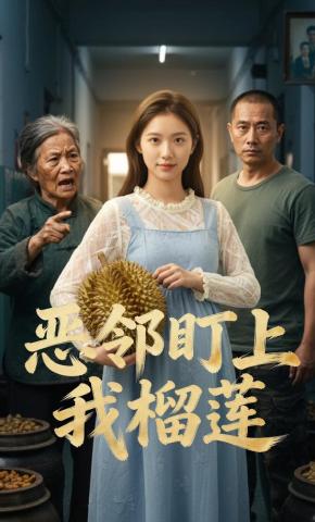 短剧《恶邻盯上我榴莲》海报