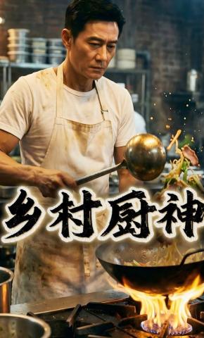 短剧《乡村厨神》海报