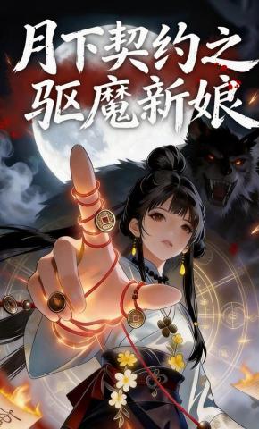 短剧《月下契约之驱魔新娘》海报