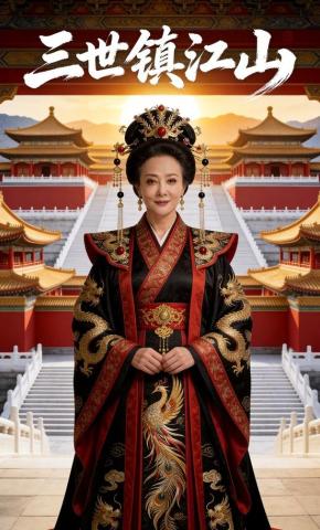 短剧《三世镇江山》海报