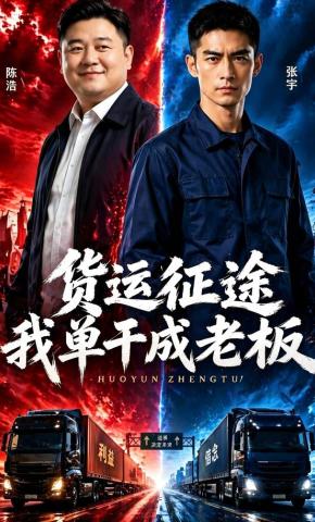 短剧《货运征途，我单干成老板》海报