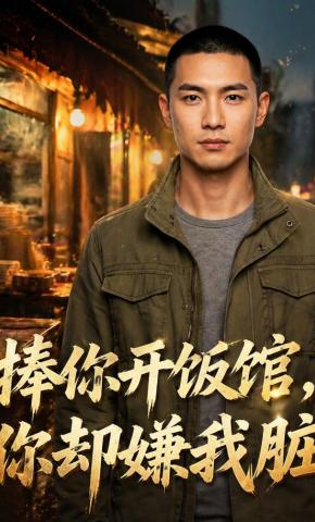 短剧《捧你开饭馆，你却嫌我脏》海报