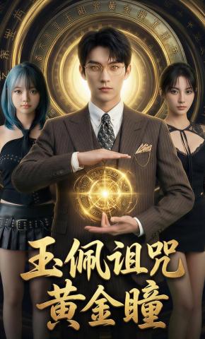 短剧《玉佩诅咒黄金瞳》海报