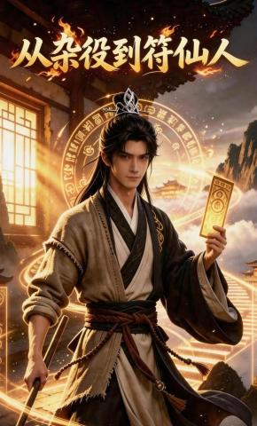 短剧《从杂役到符仙人》海报