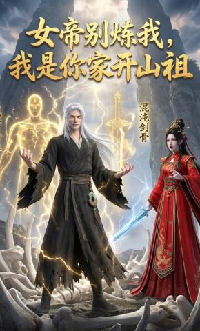 短剧《女帝别炼我，我是你家开山祖》海报