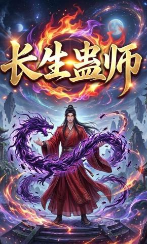 短剧《长生蛊师》海报
