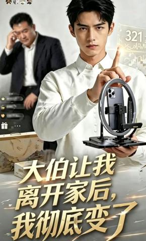 短剧《大伯让我离开家后，我彻底变了》海报