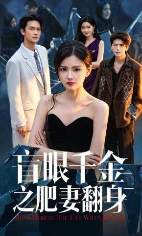 短剧《盲眼千金之肥妻翻身》海报