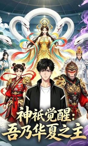 短剧《神祇觉醒：吾乃华夏之主》海报