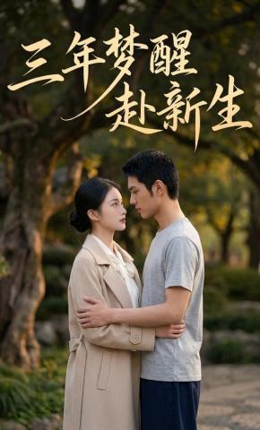 短剧《三年梦醒赴新生》海报