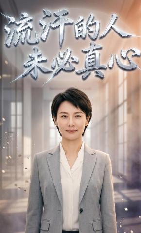 短剧《流汗的人未必真心》海报