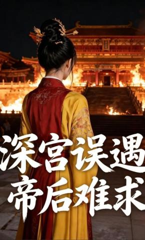 短剧《深宫误遇，帝后难求》海报