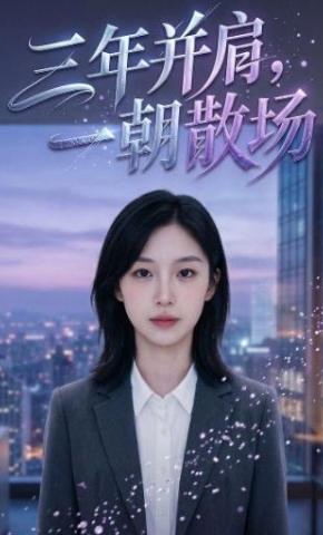 短剧《三年并肩，一朝散场》海报