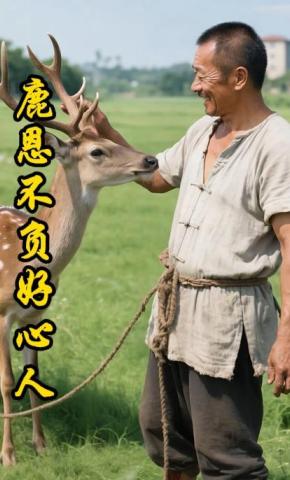 短剧《鹿恩不负好心人》海报