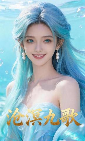 短剧《沧溟九歌》海报