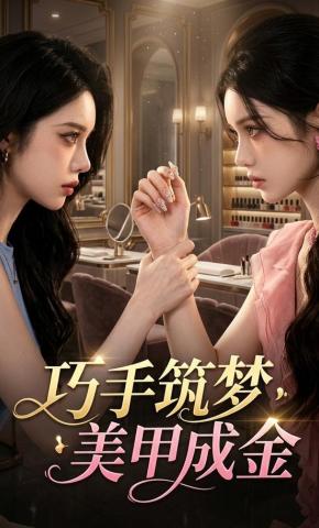短剧《巧手筑梦，美甲成金》海报