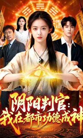 短剧《阴阳判官：我在都市功德成神》海报