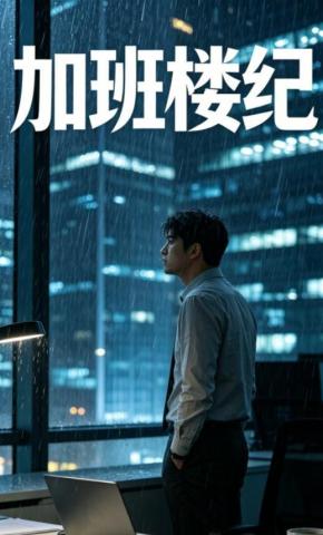 短剧《加班楼纪》海报