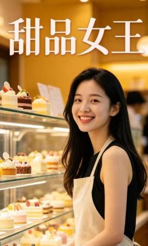 短剧《甜品女王》海报