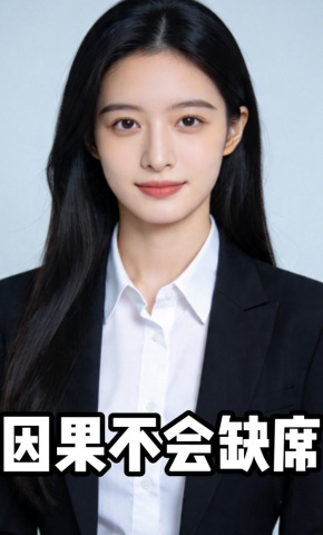 短剧《因果不会缺席》海报