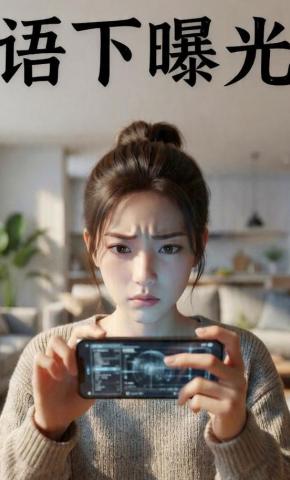 短剧《语下曝光》海报