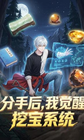 短剧《分手后，我觉醒挖宝系统》海报