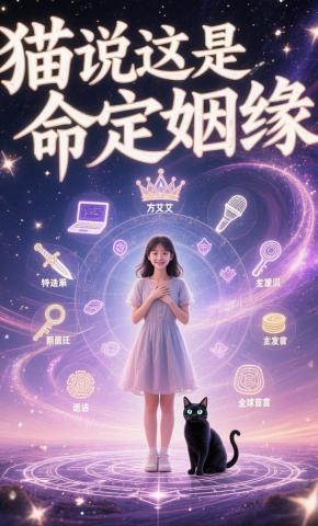 短剧《猫说这是命定姻缘》海报