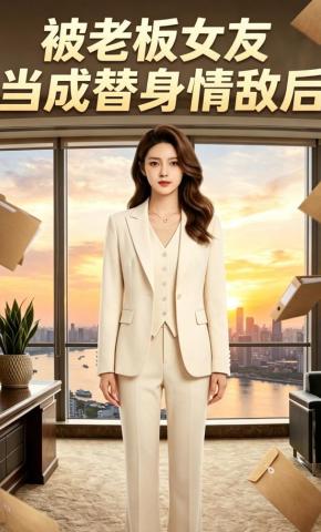 短剧《被老板女友当成替身情敌后》海报
