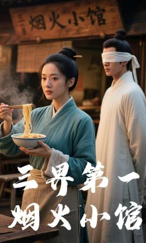 短剧《三界第一烟火小馆》海报