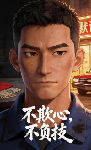 短剧《不欺心，不负技》海报