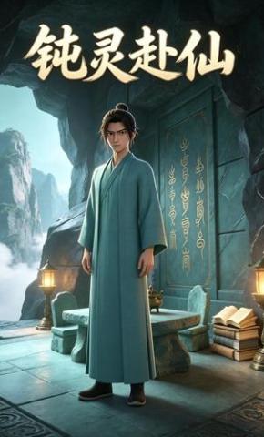 短剧《钝灵赴仙》海报