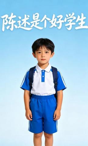 短剧《陈述是个好学生》海报