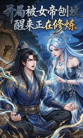短剧《开局被女帝刨坟，醒来正在修炼》海报