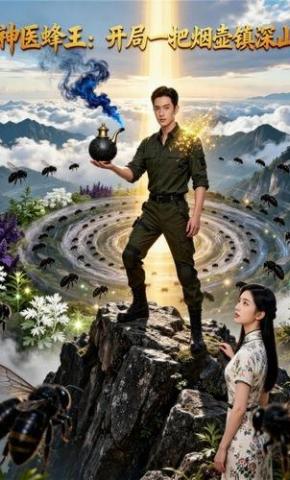 短剧《神医蜂王：开局一把烟壶镇深山》海报