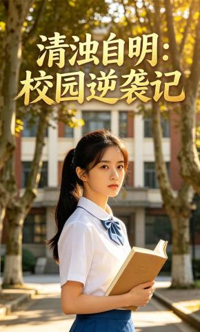 短剧《清浊自明：校园逆袭记》海报