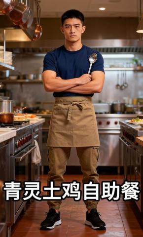 短剧《青灵土鸡自助餐》海报