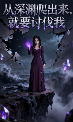 短剧《从深渊爬出来，就要讨伐我》海报