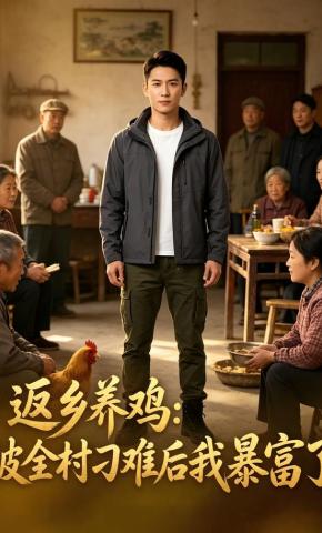短剧《返乡养鸡：被全村刁难后我暴富了》海报