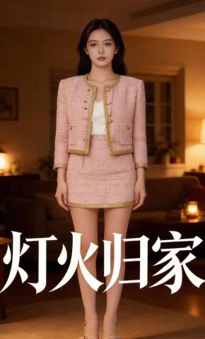 短剧《灯火归家》海报