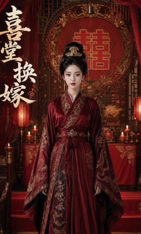 短剧《喜堂换嫁》海报