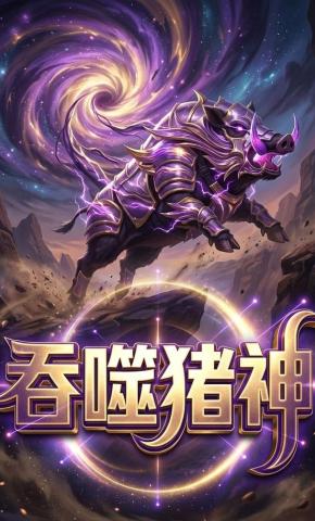 短剧《吞噬猪神》海报