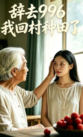 短剧《辞去996我回村种田了》海报