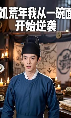短剧《饥荒年我从一碗面开始逆袭》海报