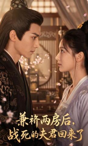 短剧《兼祧两房后，战死的夫君回来了》海报