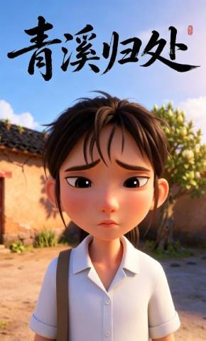 短剧《青溪归处》海报